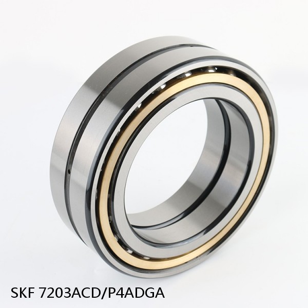7203ACD/P4ADGA SKF Super Precision,Super Precision Bearings,Super Precision Angular Contact,7200 Series,25 Degree Contact Angle #1 small image