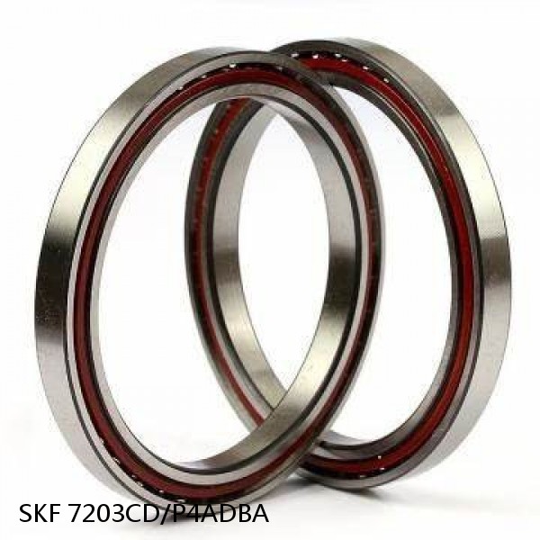 7203CD/P4ADBA SKF Super Precision,Super Precision Bearings,Super Precision Angular Contact,7200 Series,15 Degree Contact Angle #1 small image