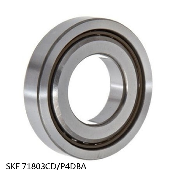 71803CD/P4DBA SKF Super Precision,Super Precision Bearings,Super Precision Angular Contact,71800 Series,15 Degree Contact Angle #1 image